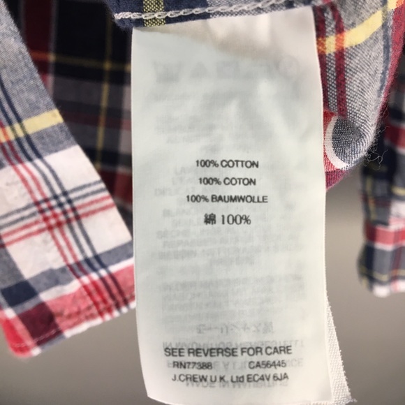 J. Crew Men’s Large Slim long sleeve Plaid Shirt - Picture 4 of 6